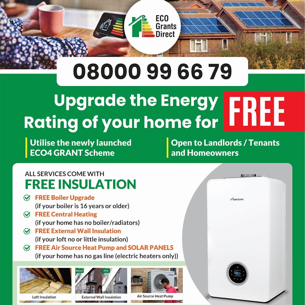 ECO Grants Direct - ECO4 LAFLEX FREE BOILER GRANT / FREE INSULATION GRANT