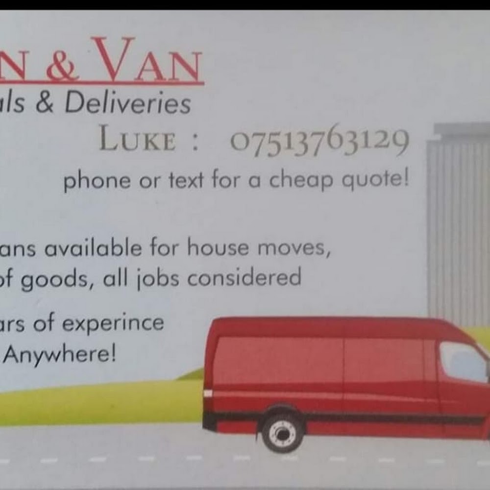 Man with Van Deliveries and Removals Derry