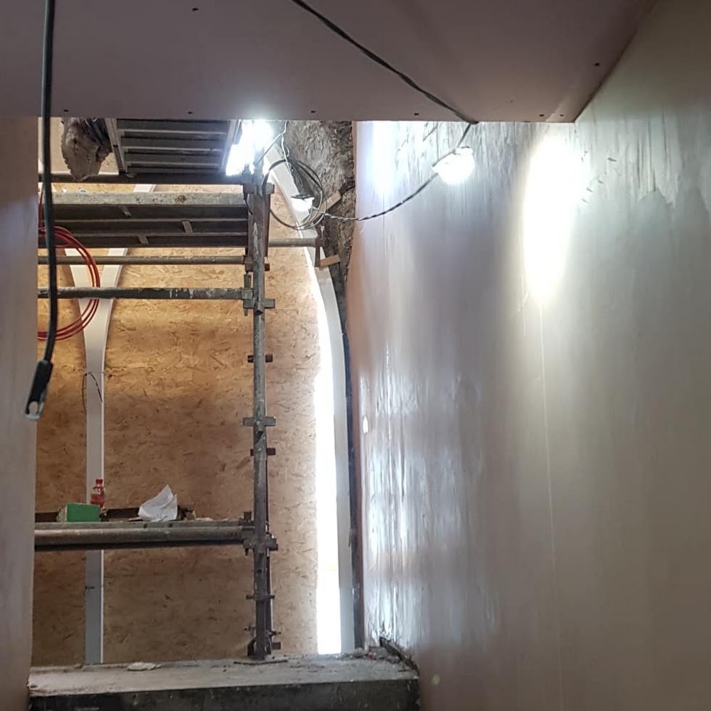 Chrome plastering