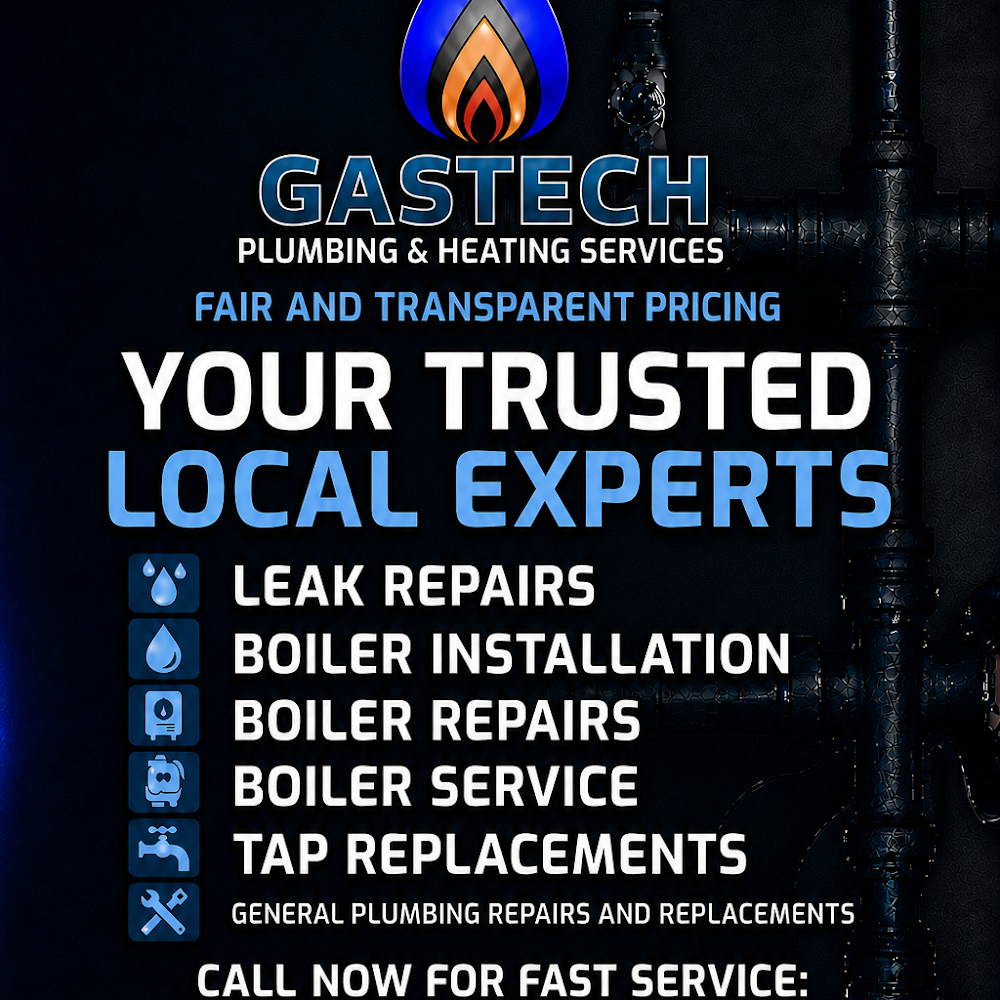 GASTECH 24/7 EMERGENCY PLUMBING & HEATING SERVICES