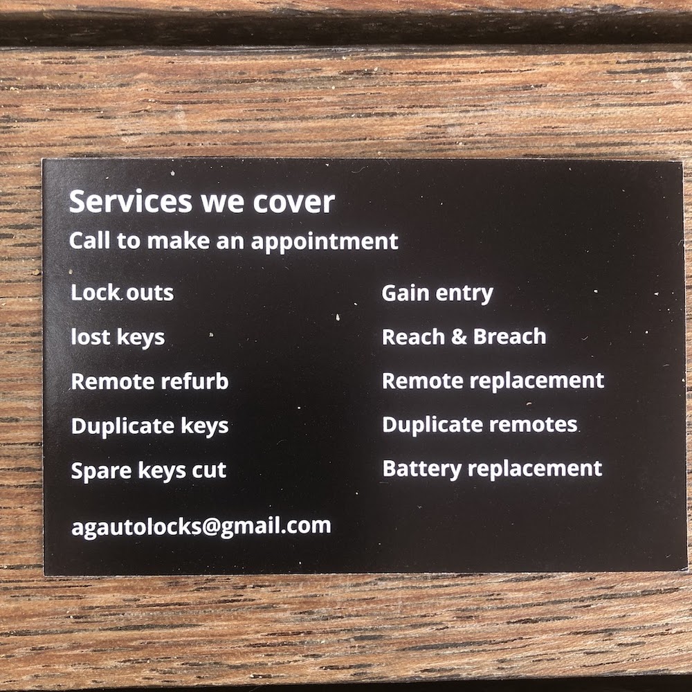 AG Auto Locks and Residential