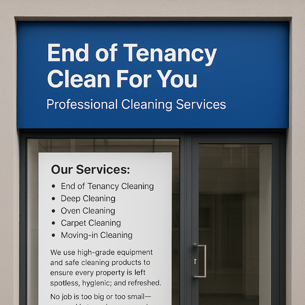 End of Tenancy Clean For You