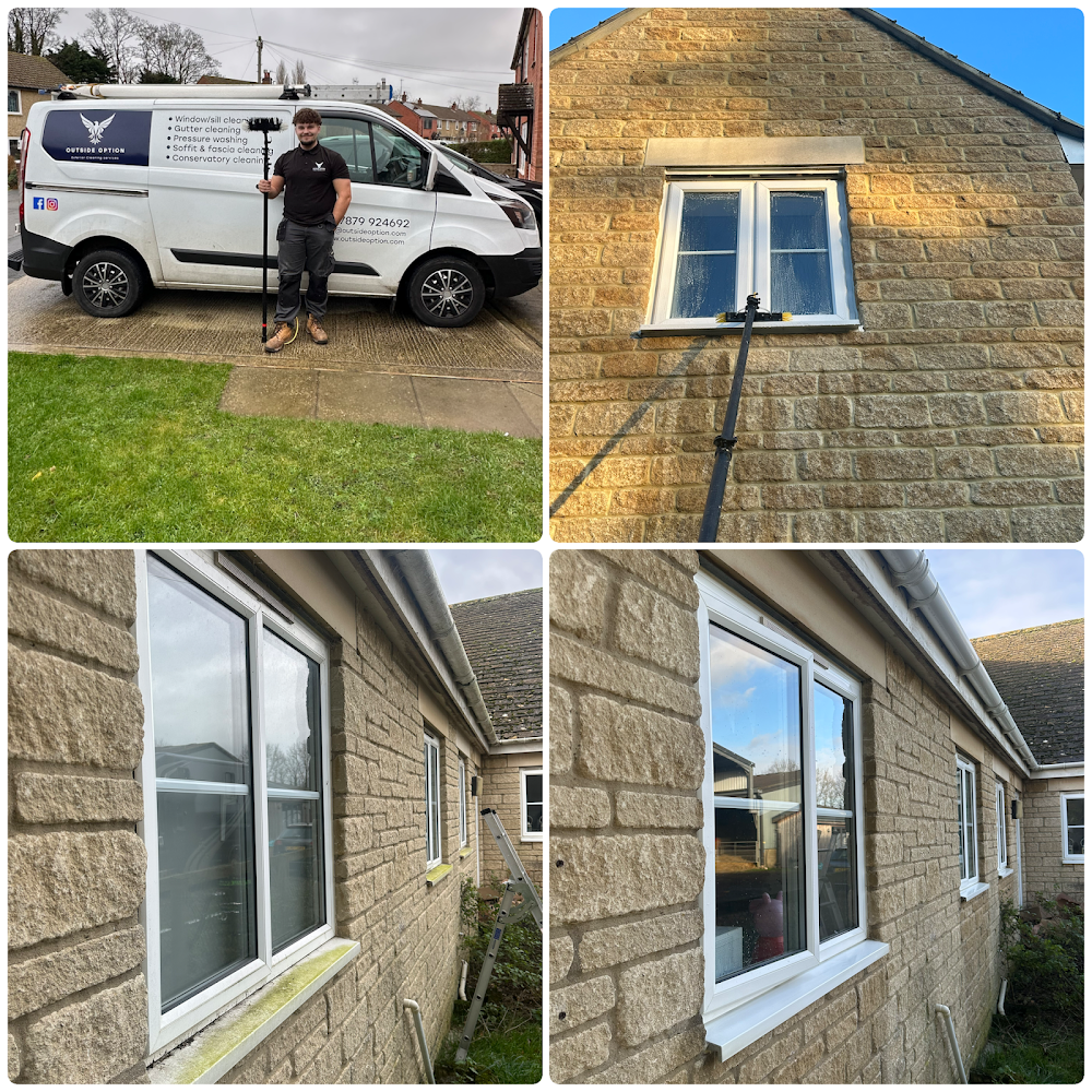 Outside Option Window Cleaning And Gutter Cleaning