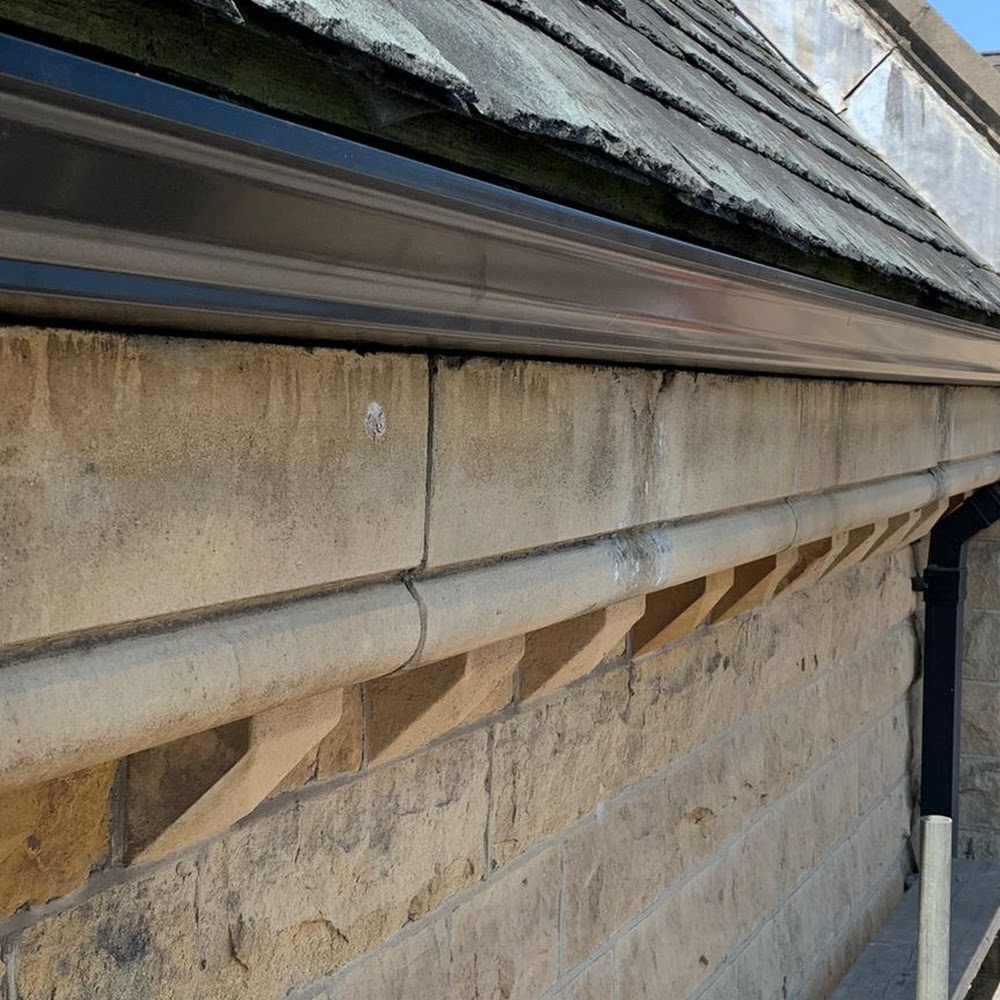 Risco roofing and seamless aluminium guttering.
