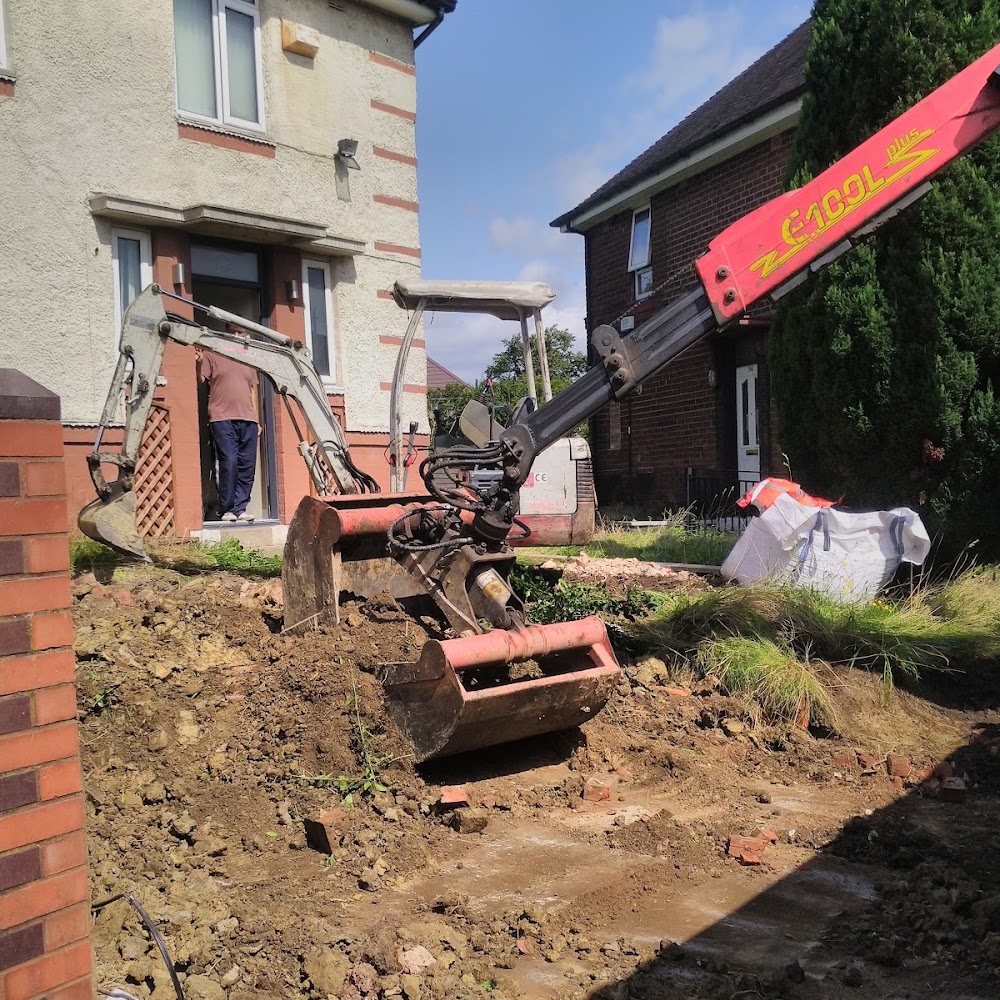 Harry's Excavation ltd , Rotherham Sheffield Mini digger dumper hire, Demolition, groundwork, Grab lorry hire