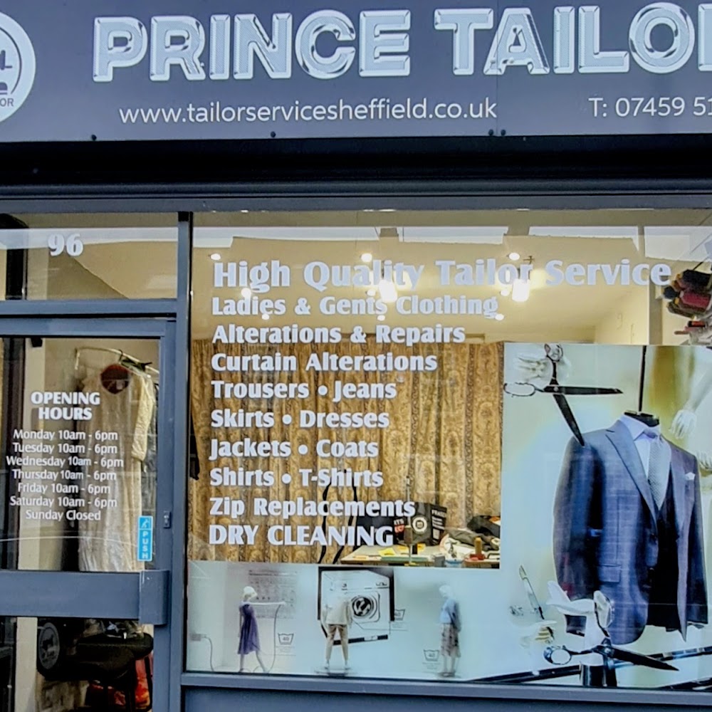 Prince Tailor & Dry Cleaners-Sheffield